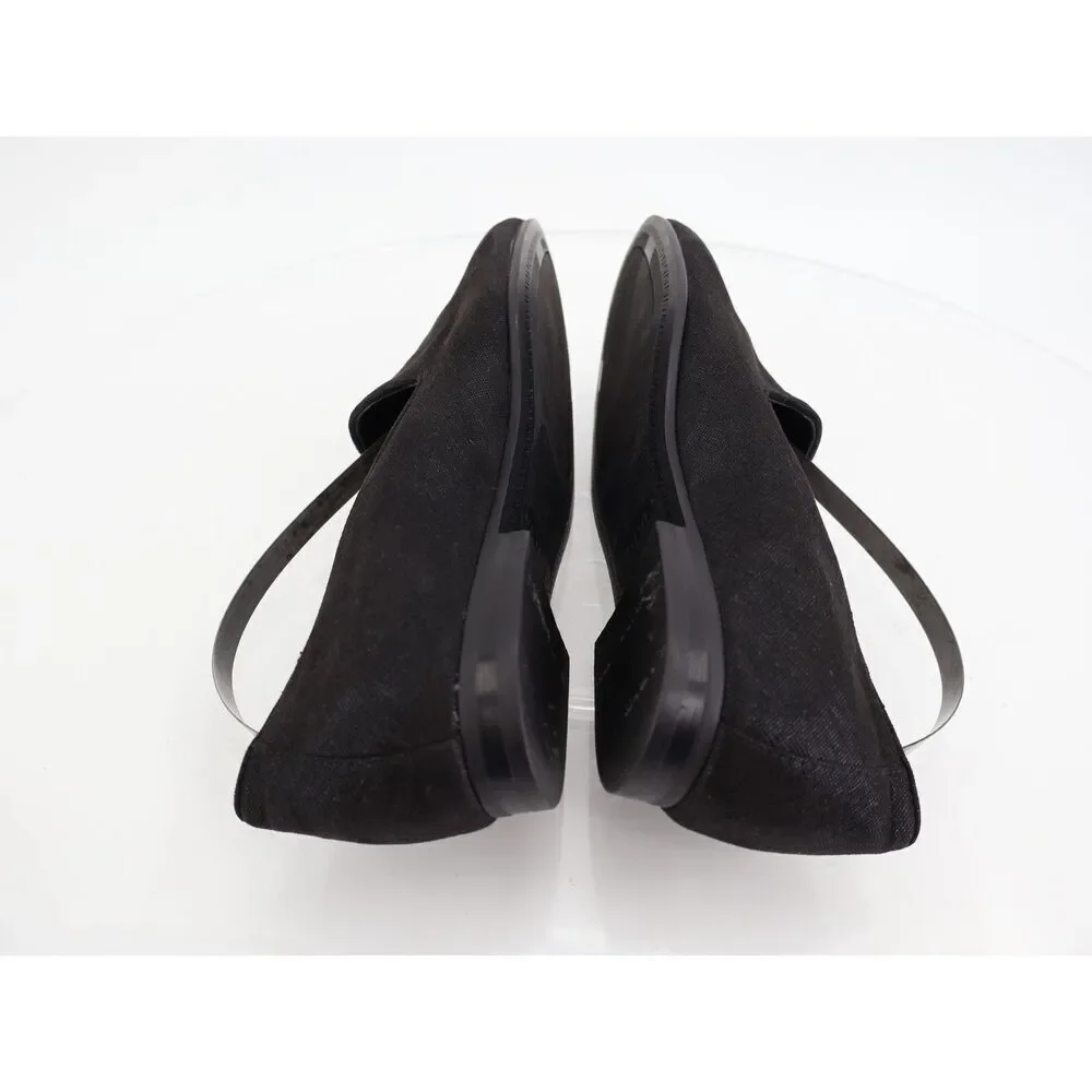 Vionic Willa Slip-on Flat Fabric Comfort Loafers Slip On Orthotic Size 6 Black